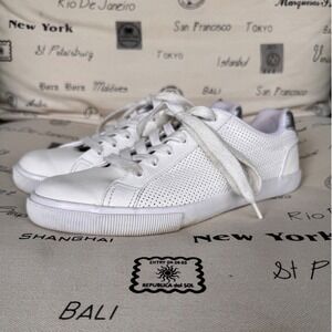 Nautica Women's Steam White‎ Fashion Sneakers Casual Walking Shoes Size 8.5